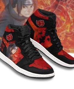 Itachi Akatsuki Jordans Amaterasu Naruto Anime Basketball Sneakers Itachi Akatsuki Jordans Amaterasu Naruto Anime Basketball Sneakers