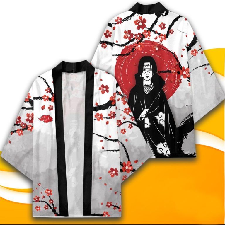 Itachi Kimono Custom Japan Style Anime Naruto All Over Print Kimono