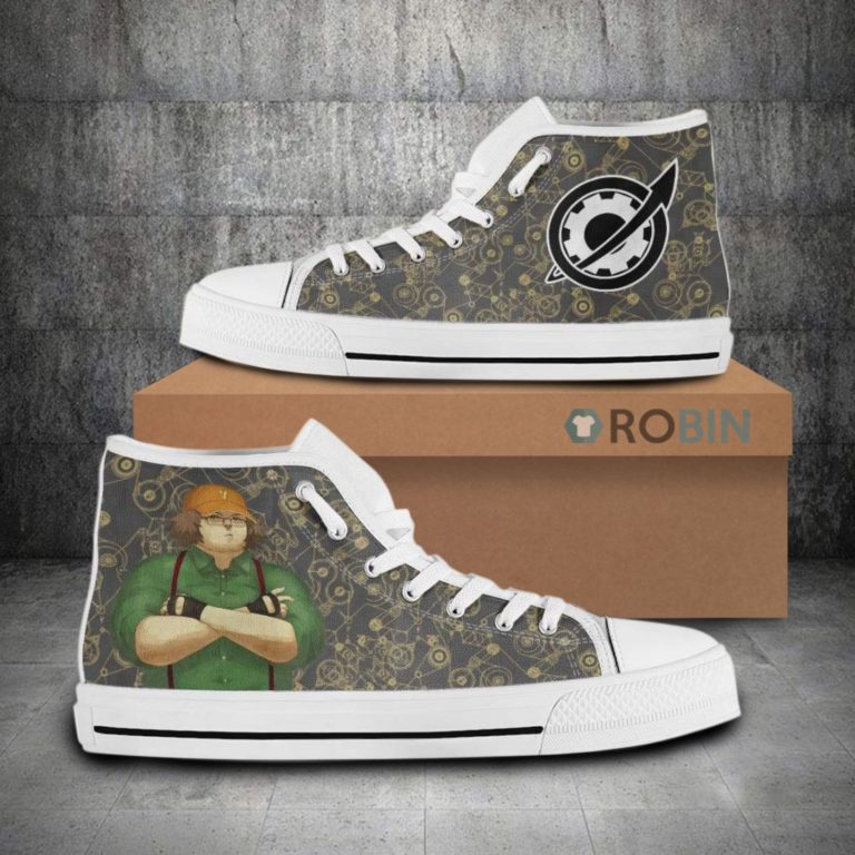 Itaru Hashida Steins;Gate Anime High Top Canvas Shoes