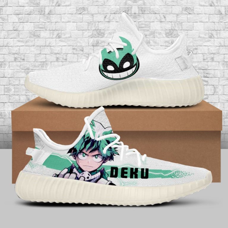 Izuku Midoriya Custom Deku My Hero Academia Yeezy Sneakers
