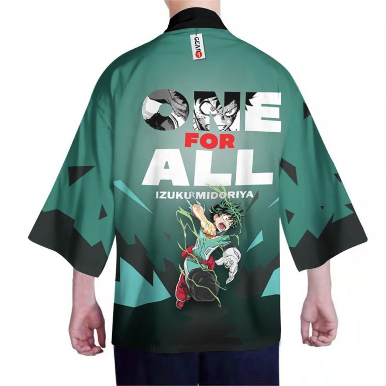 Izuku Midoriya Deku My Hero Academia Kimono Cardigan