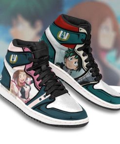 Izuku Midoriya Shoes Deku Jordans My Hero Academia Anime Sneakers Izuku Midoriya Shoes Deku Jordans My Hero Academia Anime Sneakers