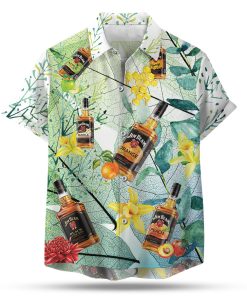 Jim Beam Bourbon Hawaiian Shirt