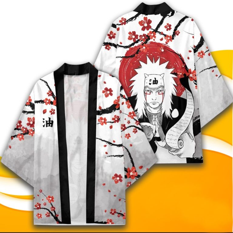 Jiraiya Kimono Custom Japan Style Anime Naruto Kimono Cardigan