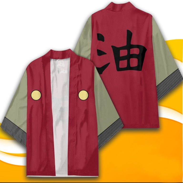 Jiraiya Kimono Uniform Anime Naruto All Over Print Kimono
