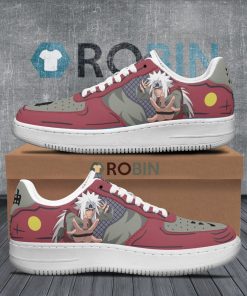 Jiraiya Sannin Air Force 1 Sneakers Custom Naruto Anime Shoes
