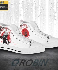 Jiraiya Sannin Naruto Anime Canvas High Top Shoes (Kid and Adult size available)