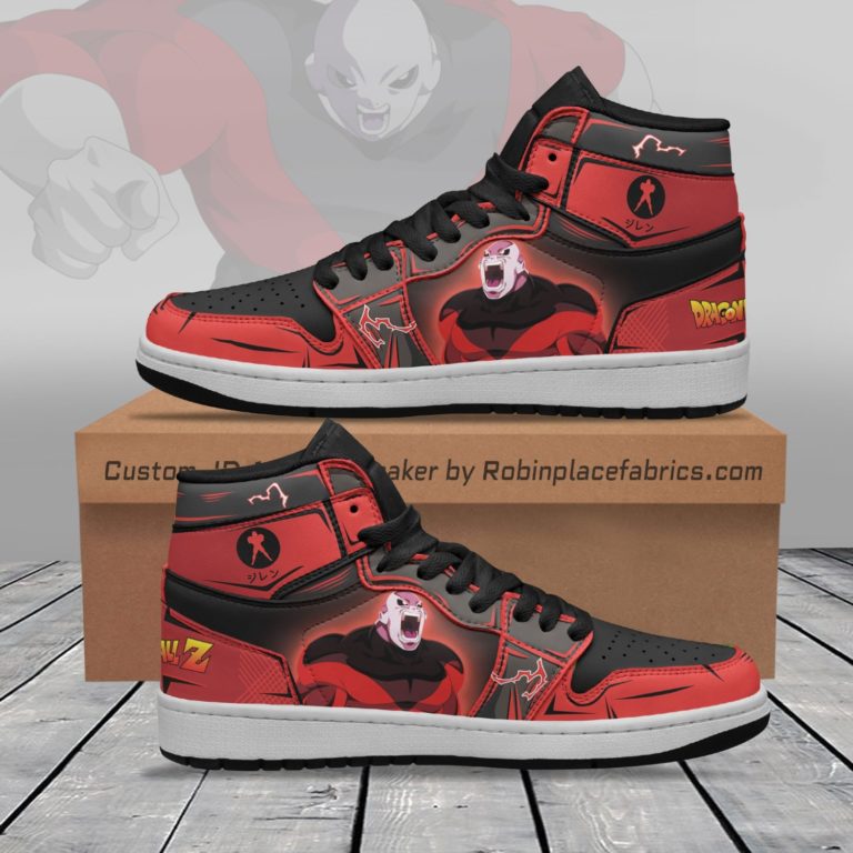 Jiren Dragon Ball Custom Anime JD 1 High Sneakers Boots