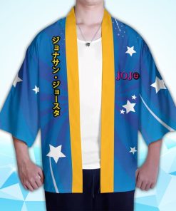Jonathan Joestar JoJo’s Bizarre Adventure Kimono Cardigan Jonathan Joestar JoJo’s Bizarre Adventure Kimono Cardigan