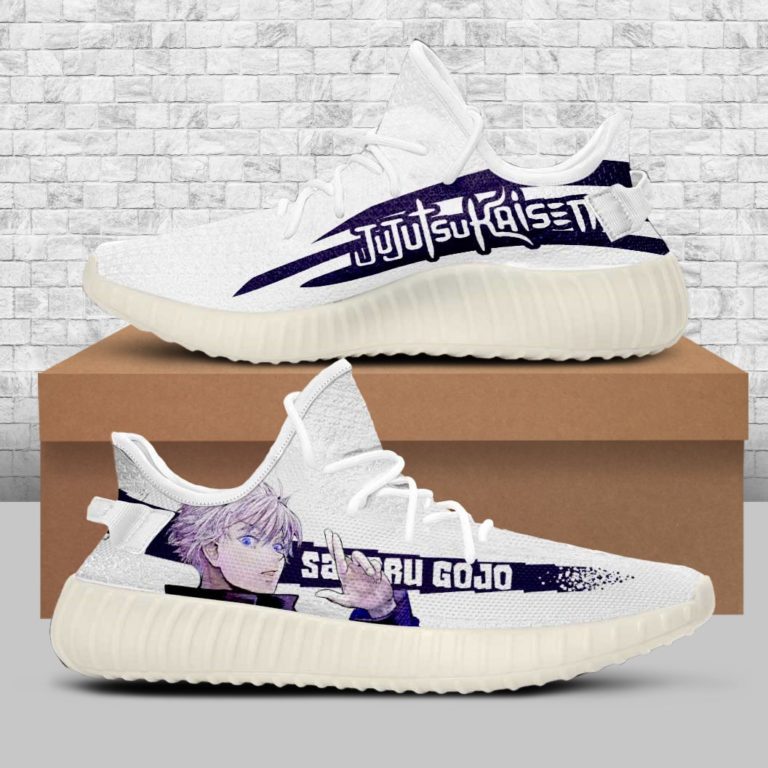 Jujutsu Kaisen Shoes Satoru Gojo Custom Yeezy Shoes