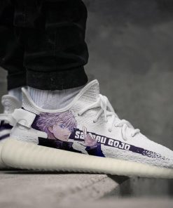 Jujutsu Kaisen Shoes Satoru Gojo Custom Yeezy Shoes