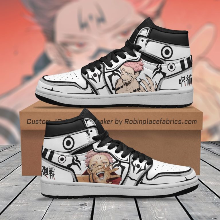 Jujutsu Kaisen Wiki Custom Jordan 1 High Sneakers