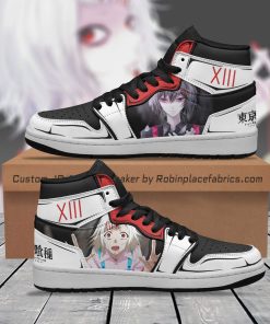 Juuzou Suzuya Tokyo Ghoul Custom Jordan 1 High Sneakers Juuzou Suzuya Tokyo Ghoul Custom Jordan 1 High Sneakers