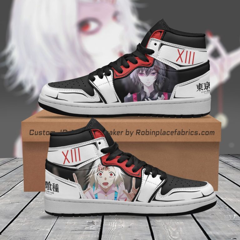Juuzou Suzuya Tokyo Ghoul Custom Jordan 1 High Sneakers