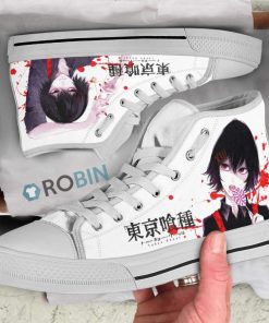 Juuzou Tokyo Ghoul Anime High Top Canvas Shoes