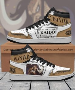 Kaido Wanted JD Sneakers Custom One Piece Anime Shoes