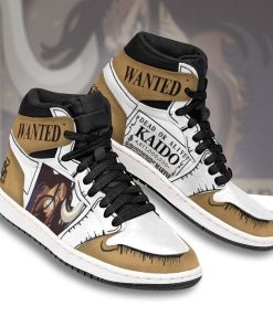 Kaido Wanted JD Sneakers Custom One Piece Anime Shoes Kaido Wanted JD Sneakers Custom One Piece Anime Shoes