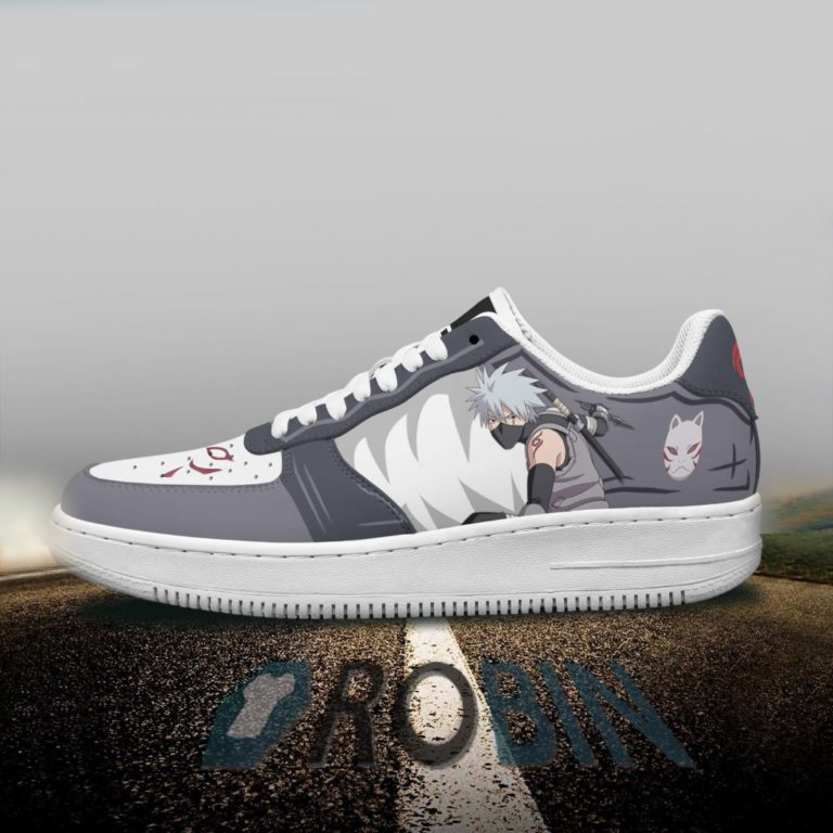 Kakashi Air Forces Naruto Anbu Custom Anime Sneakers