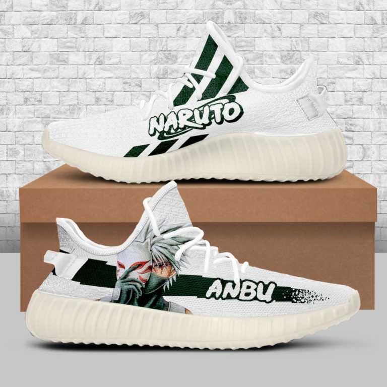 Kakashi Anbu Sneakers Naruto Custom Yeezy Shoes
