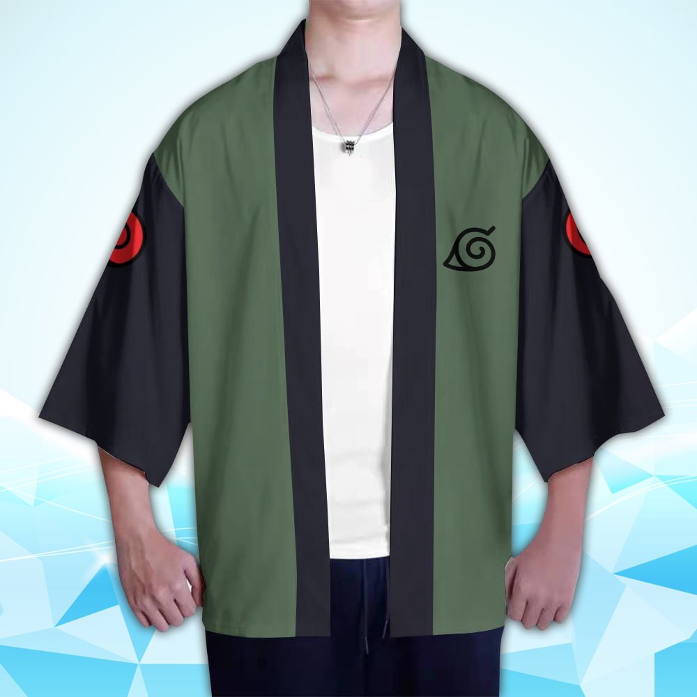 Kakashi Kimono Uniform Anime Naruto Kimono Cardigan - RobinPlaceFabrics