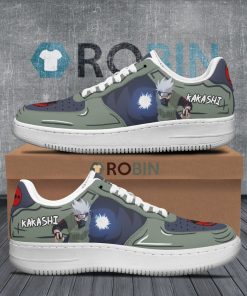Kakashi Mangekyou Sharingan Air Force 1 Sneakers Custom Naruto Anime Kakashi Mangekyou Sharingan Air Force 1 Sneakers Custom Naruto Anime