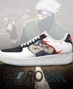 Kakashi Naruto Shoes Hatake Custom Anime Sneakers - RobinPlaceFabrics