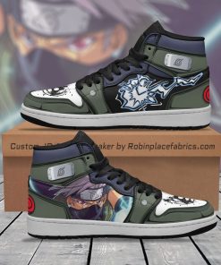 Kakashi Raikiri Sharingan Custom Jordan Sneakers Kakashi Raikiri Sharingan Custom Jordan Sneakers
