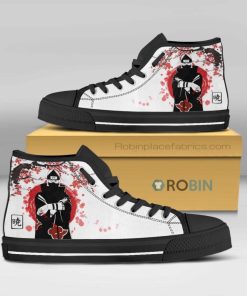 Kakuzu Akatsuki Naruto Anime Canvas High Top Shoes