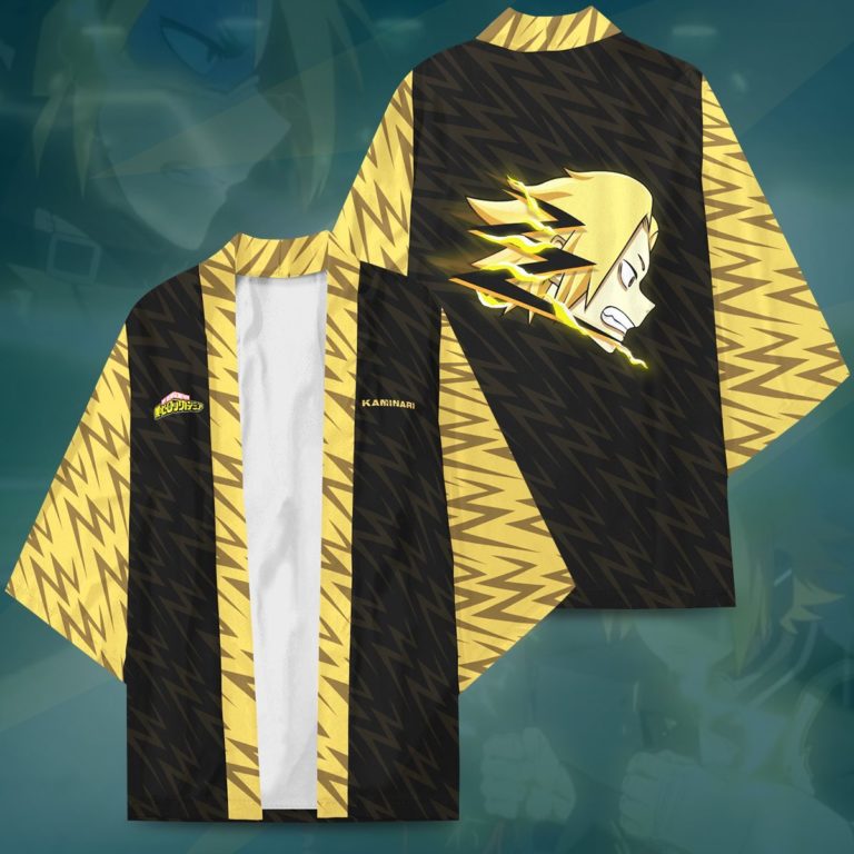 Kaminari Electric AOP Kimono Cardigan