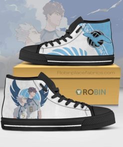 Kamomedai Team Members Haikyu!! Anime Canvas High Top Shoes (Kid and Adult size available)