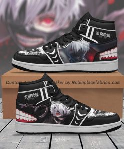 Kaneki Ken Custom JD Sneakers Tokyo Ghoul Anime Shoes