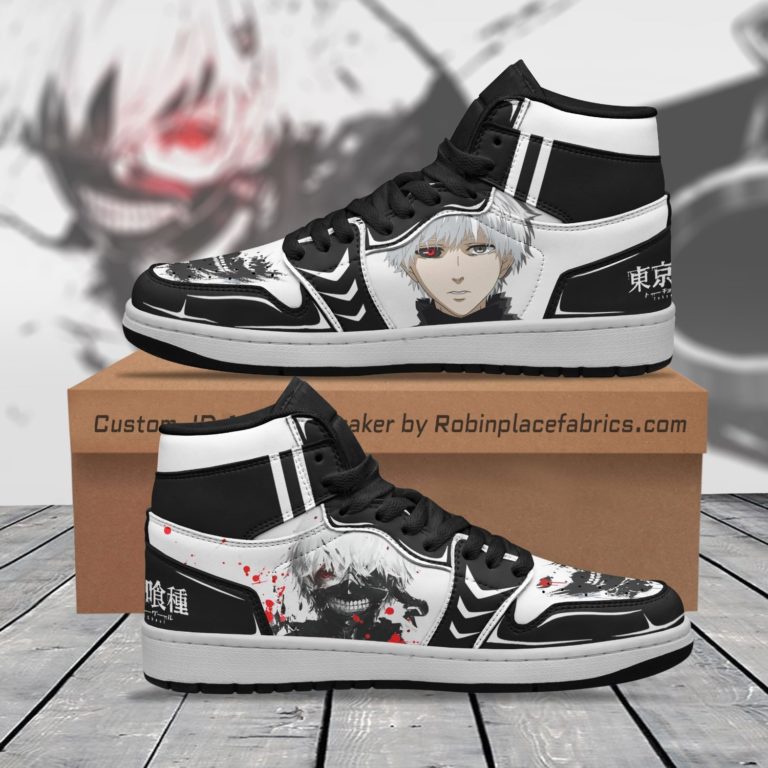 Kaneki Ken JD Sneakers Custom Tokyo Ghoul Anime Shoes