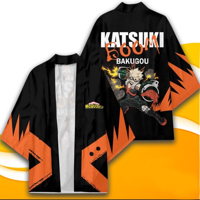 Katsuki Bakugo My Hero Academia All Over Print Kimono