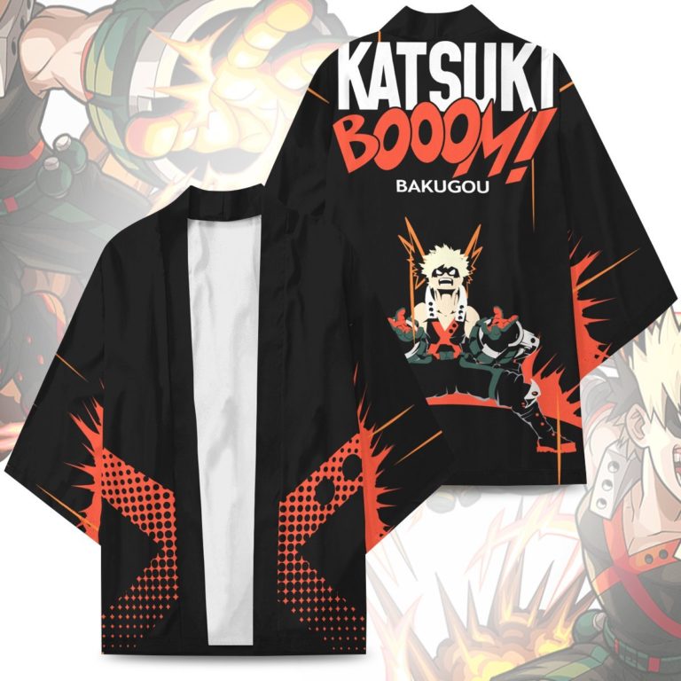 Katsuki Boom All Over Print Kimono