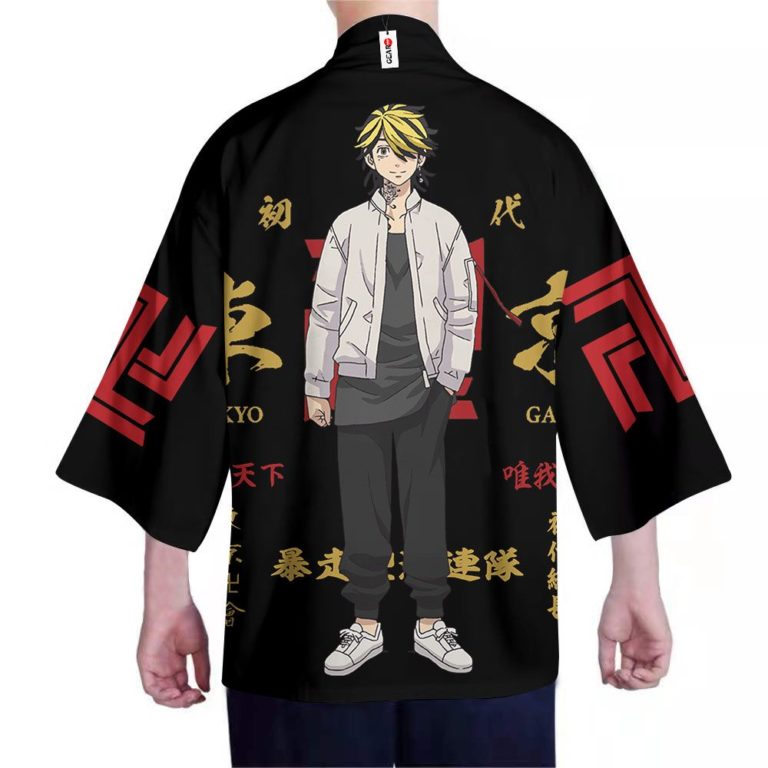 Kazutora Hanemiya Tokyo Revengers Kimono Cardigan