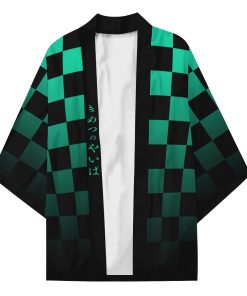 Kimetso No Yaiba Tanjiro Kimono Cardigan Kimetso No Yaiba Tanjiro Kimono Cardigan