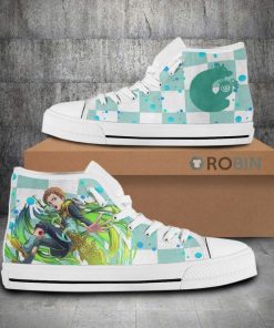 King The Seven Deadly Sins Anime Canvas High Top Shoes
