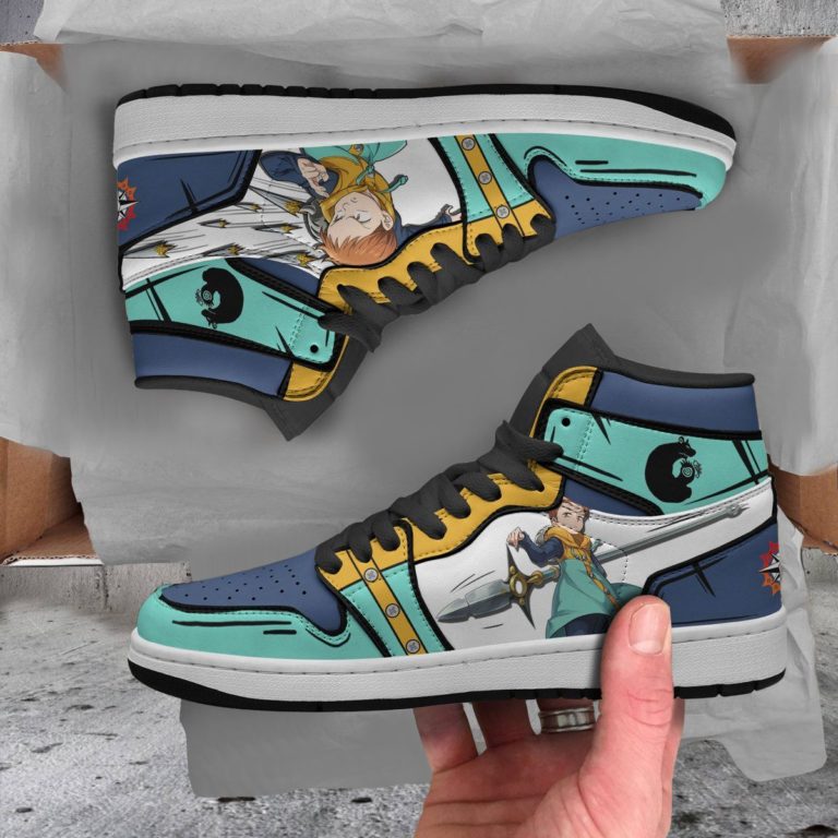 King JD Sneakers Custom The Seven Deadly Sins Anime Shoes