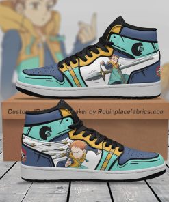 King JD Sneakers Custom The Seven Deadly Sins Anime Shoes King JD Sneakers Custom The Seven Deadly Sins Anime Shoes