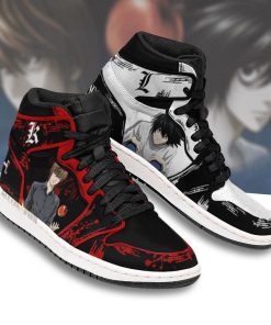 Kira X L JD Sneakers Custom Death Note Anime Shoes Kira X L JD Sneakers Custom Death Note Anime Shoes