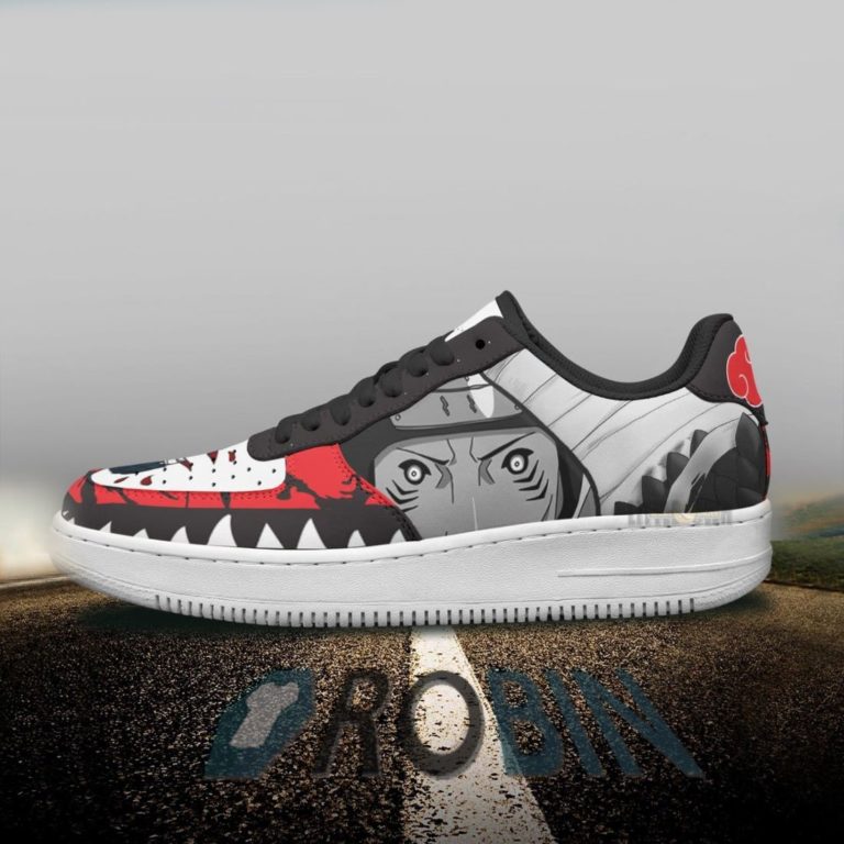 Kisame Hoshigaki Air Force 1 Sneakers Custom Naruto Shippuden Anime Shoes