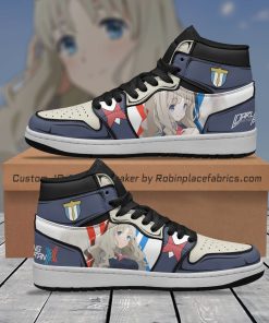 Kokoro JD Sneakers Custom Darling In The Franxx Anime Shoes Kokoro JD Sneakers Custom Darling In The Franxx Anime Shoes