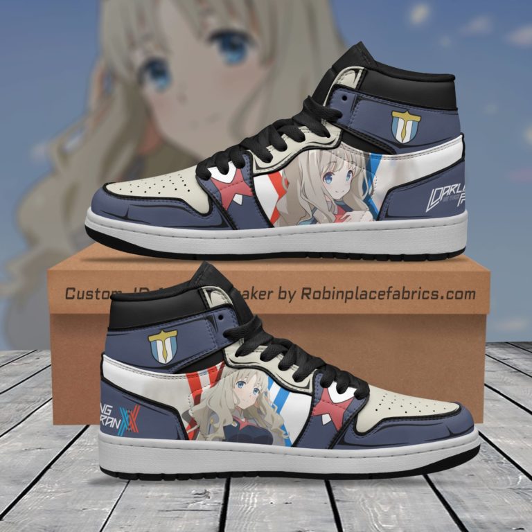 Kokoro JD Sneakers Custom Darling In The Franxx Anime Shoes