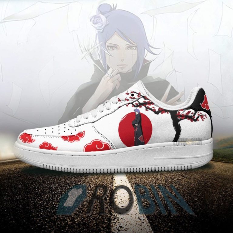 Konan Akatsuki Air Force 1 Sneakers Custom Naruto Anime Shoes