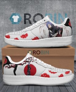 Konan Akatsuki Air Force 1 Sneakers Custom Naruto Anime Shoes