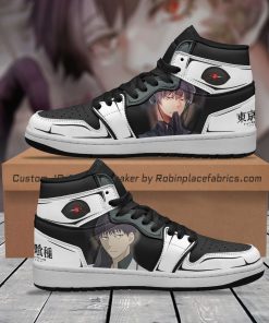 Kuki Urie Tokyo Ghoul Custom Air Jordan 1 Sneakers Kuki Urie Tokyo Ghoul Custom Air Jordan 1 Sneakers