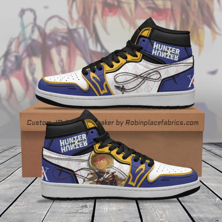 Kurapika JD Sneakers Custom Hunter X Hunter Anime Shoes