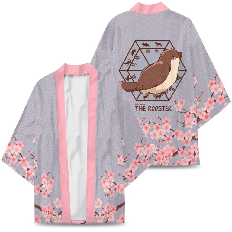 Kureno The Rooster AOP Kimono