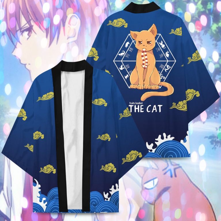 Kyo the Cat All Over Print Kimono