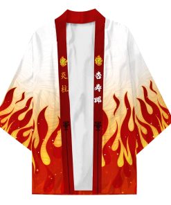 Kyojuro Rengoku  Kimetsu no Yaiba Kimono Cardigan